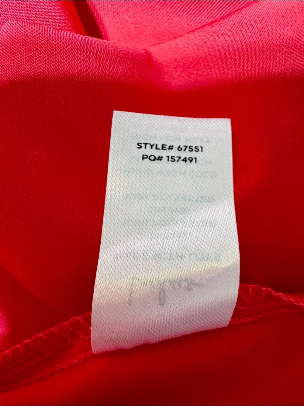 Lulu’s Radiant Rudy Red Floral Print Chiffon Maxi Dress Medium NWT - Picture 14 of 14